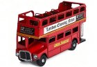 Red 12 Inch NO.12 London Sightseeing Double Decker Bus Model