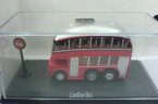 Mini Scale Cute Green / Red London Double Decker Bus Toy