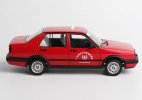 Red 1:18 Scale Diecast VW Jetta GT Taxi Car Model