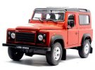 1:24 Red / White / Black / Silver Land Rover Defender Model