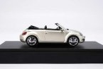 Black / Golden 1:43 Scale Diecast VW Beetle Cabriolet Model