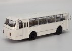 Red / White 1:43 Scale Diecast LAZ-695 City Bus Model