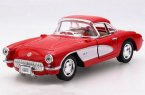 Red / Black / Blue / White 1:36 Diecast 1957 Chevrolet Corvette