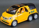 Yellow / Red / Black / Blue Diecast Smart Pickup Truck Toy