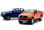 1:27 Scale Blue / Orange Maisto Diecast 2019 Ford Ranger Model