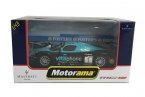 Blue 1:43 Motorama Diecast Maserati MC12 Racing Car Model