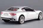 1:24 Scale Assembly Silver Diecast Maserati GranTurismo Model