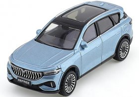 Blue / White Bburago 1:64 Scale Diecast 2021 Voyah Free Model