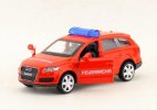 Kids Red 1:43 Scale Diecast Audi Q7 SUV Toy