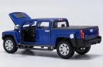 1:25 Blue MaiSto Diecast Hummer H3T Model