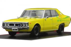 Yellow 1:43 Scale DISM Diecast Nissan Datsun 240K GT Model