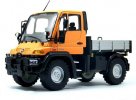 Red / Yellow 1:24 Welly MERCEDES-BENZ Unimog U400 Dump Truck