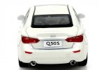 White 1:64 Scale Diecast 2015 Infiniti Q50S Model