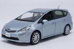 Seven Colors 1:30 Scale Diecast Toyota Prius X Model