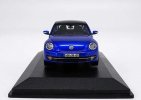 1:43 Scale Blue Diecast VW Beetle Model