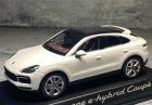 1:43 White Diecast 2019 Porsche Cayenne e-hybrid Coupe Model