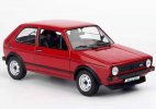 1:18 Scale Red NOREV Diecast 1976 VW Golf GTI Model