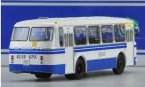 Blue-White 1:43 Scale Die-Cast Soviet Union City Bus Model