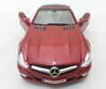 1:18 Scale Red Diecast Mercedes-Benz SL550 Convertible Car Model