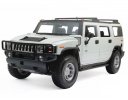 White / Black / Yellow 1:18 Maisto Diecast Hummer H2 SUV Model