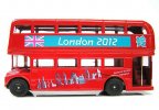 1:64 Scale CORGI Brand Red London Double Decker Bus Toy