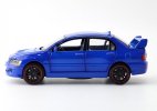 Blue /White 1:32 Kids Diecast Mitsubishi Lancer Evolution X Toy