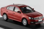 Red / Silver 1:43 Scale 2015 Diecast VW New Lavida Model