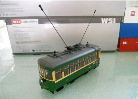 1:48 Scale Green CORGI Brand Trolley Bus Model