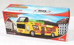 Red Kids Plastic City Sightseeing Electric Double Decker Bus Toy