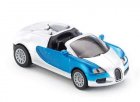 Kids Blue-Silver SIKU 1353 Diecast Bugatti Veyron Toy