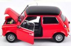 Welly 1:24 Yellow / Red Diecast Mini Cooper 1300 Model