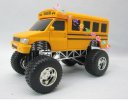 1:64 Scale Kids Yellow Big Tires School Bus Toy