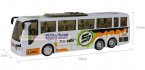 Large Scale White Plastics Kids Electric City Bus Toy