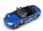 Red / Blue 1:24 Scale Bburago Diecast Mazda MX-5 Model