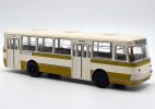 Blue / Yellow 1:43 Scale Diecast 1978 LAZ-677M City Bus Model