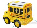 Kids Yellow Plastics Full Function R/C School Bus Toy