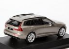 1:43 Scale Brown NOREV Diecast 2018 Volvo V60 Model