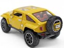 Yellow / Blue 1:24 Scale Maisto Diecast Hummer HX Concept Model
