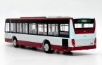 1:43 Scale Diecast Foton BJ6123C7C4D Beijing City Bus Model