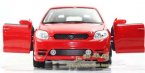 Red 1:18 Scale Yatming Diecast Toyota Corolla Matrix Model