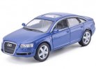 Kids 1:36 Scale Red / Blue / Silver / Black Diecast Audi A6 Toy