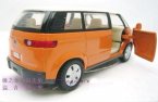 1:38 Scale Kids White / Orange / Green / Blue VW Bus Toy