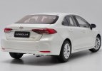 1:18 Scale Red / White Diecast 2019 Toyota Corolla Model