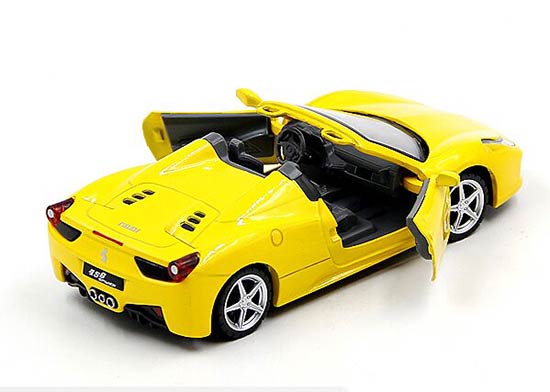Blue / Red / White / Yellow 1:32 Diecast Ferrari 458 Italia Toy ...