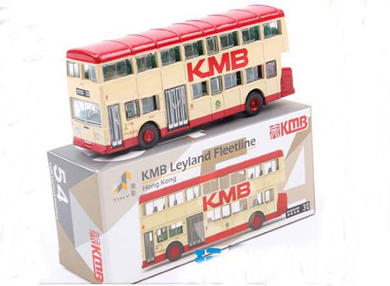 Hong Kong KMB Leyland Fleetline Diecast Double Decker Bus Toy [NB2T357 ...
