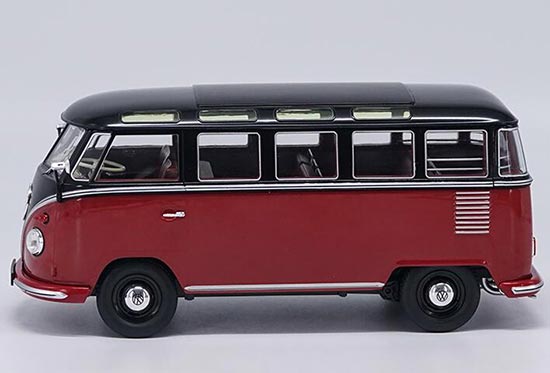 Schuco 1:18 Volkswagen VW T1 Samba Bus Year 1959-63 black