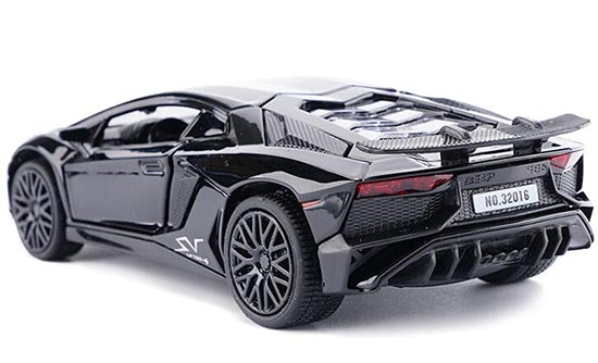 Black 1:32 Scale Diecast Lamborghini Aventador LP750-4 SV Toy [NB3T766 ...