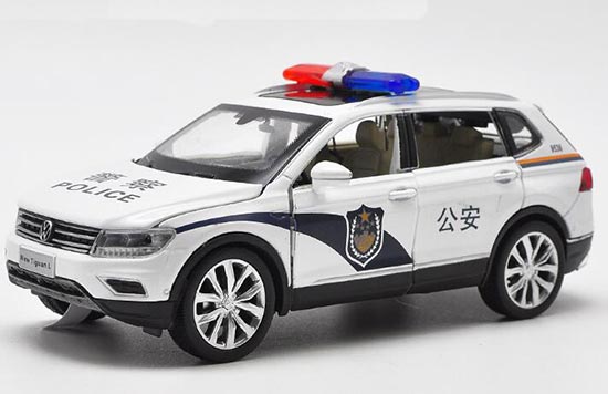 1/32 Volkswagen Tiguan L Car Toy For Children Diecast Miniature