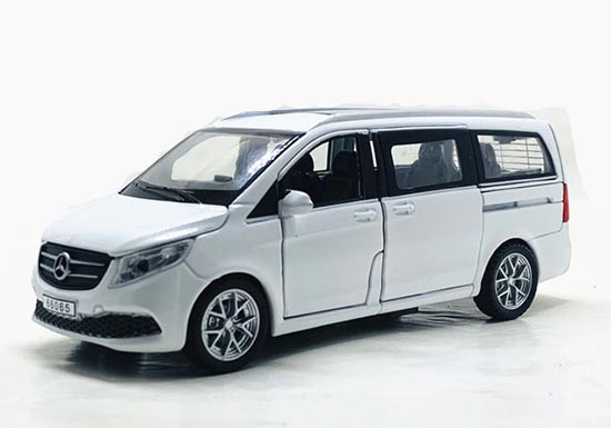 Black / White 1:32 Scale Diecast Mercedes Benz V-Class V260 Toy [NB4T415] 