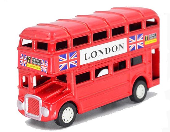 Red Mini Scale Red Pencil Sharpener London Double Decker Bus Toy ...